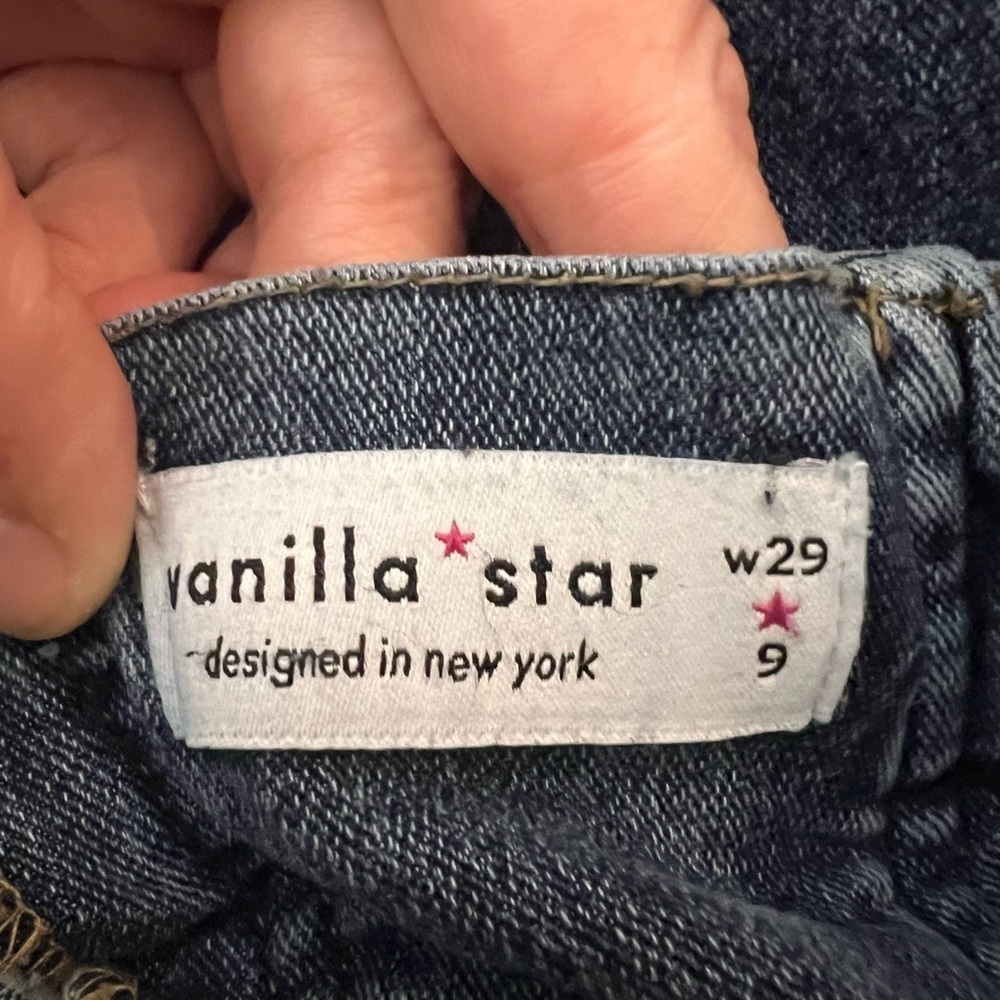 Vanilla Star Flaired Back Laced Jeans 29/9 - Picture 3 of 3